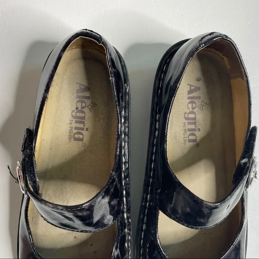 Alegria Paloma Mary Jane Leopard Comfort Shoe 37